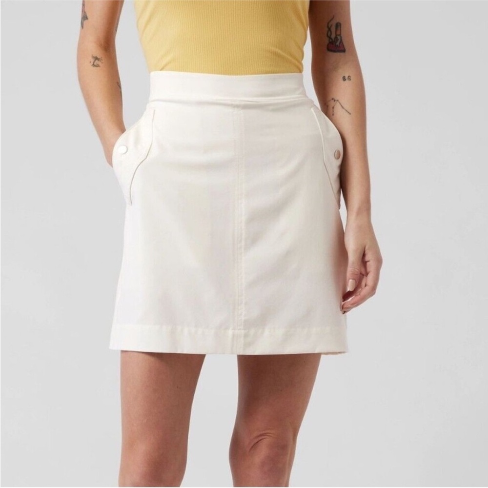 Athleta Cream Skirt/skort